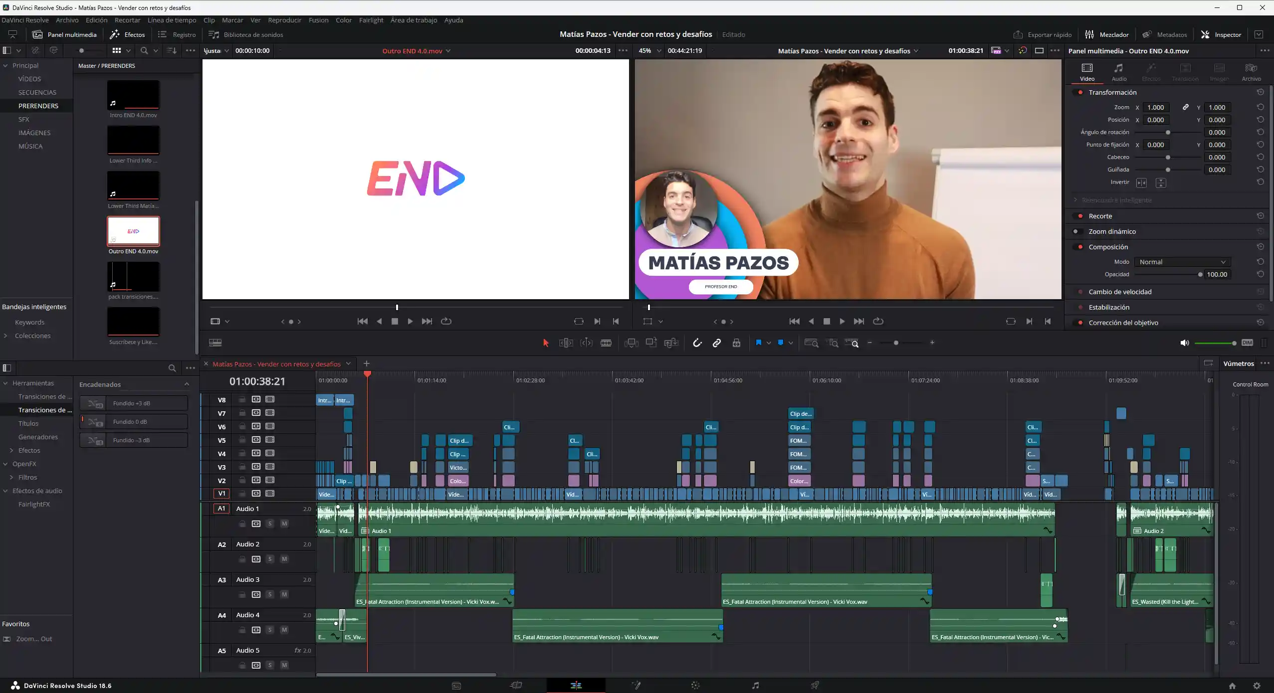 DaVinci Resolve, una de las herramientas IA para creadores de contenidos