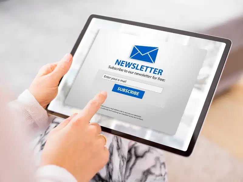 como conseguir suscriptores para una newsletter