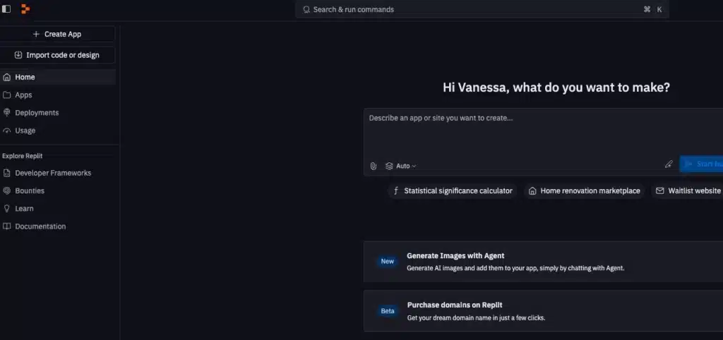 Replit, una de las mejores herramientas IA para crear apps