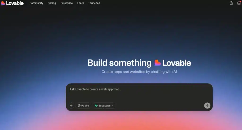 Lovable, una de las mejores herramientas IA para crear apps