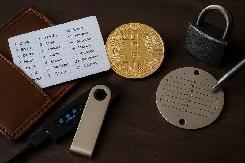 cómo guardar criptomonedas de forma segura