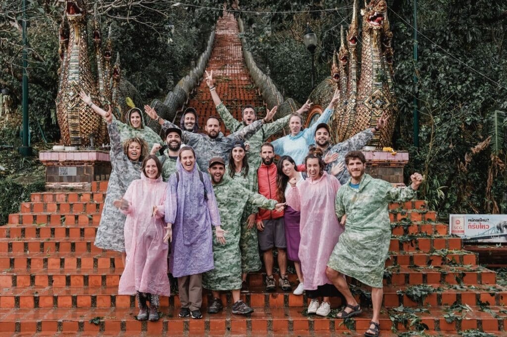 viajar en grupo a Tailandia antes de quedarte como nómada digital